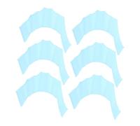 Gogogmee Plaquettes de Natation en Silicone pour Adultes Paume Incurvée M Lot de 3 Paires Moufles Palmés pour Entraînement Musculaire et Amélioration Technique pour Piscine et Eau