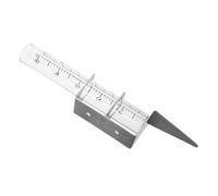 Gogogmee Pluviomètre Jardin Verre avec Support Acier Inoxydable Stable Installation Facile Mesure Précise des Précipitations pour Terrasse et Cour Extérieure