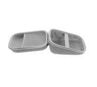 Gogogmee Pochette de Rangement pour Tensiomètre Poignet Étui Compact Gris Résistant Aux Chocs avec Fermeture Éclair Protection pour Appareil de Voyage