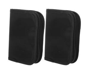 Gogogmee Pochette Réfrigérante pour Insuline 2pcs avec Compartiments Multiples en Polyester Noir et Protection Antichoc pour Voyage et Déplacements Quotidiens