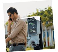 Gogogmee Protection Pluie Abri pour Station Charge Toit Protecteur et Facile à Installer Couverture Étanche pour Extérieure Prolongateur de Durée de Vie Chargeur Ev Design Moderne et