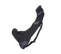 Gogogmee Protection Thoracique Respirante et Portable pour Tir à L'Arc Plastron Réglable Noir Équipement Professionnel Léger pour Sports de Plein Air