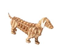 Gogogmee Puzzle Bois Manuel Éducatif pour Garçon Fille Modèle à Assembler Pratique et Décoratif Exercice Logique Assortiment de Couleurs