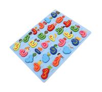 Gogogmee Puzzle Éducatif Alphabet Arabe Montessori Bois Jeu de Lettres à Associer pour Tout-Petits Apprentissage Interactif et Développement des Compétences Motrices
