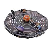 Gogogmee Puzzle Éducatif du Système Solaire pour Garçon Fille Jeu Pédagogique DIY avec Planètes Papier Portable Et Amusant pour Garçons Et Filles Ans