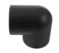 Gogogmee Raccord Coudé 75cm pour Chauffage de Stationnement, Connecteur de Sortie D'air en Plastique Résistant la Chaleur, Double Joint Étanche, Accessoire pour Durite de Chauffage