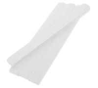 Gogogmee Rail Coulissant Blanc pour Tiroir Coulisse sous Tablette, Surface Lisse en Hips, 4 Pièces pour Boîte de Rangement et Accessoires de Panier