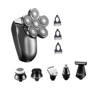 Gogogmee Rasoir électrique homme tondeuse marié chauve barbe rasage épilateur facial électrique Rasons outil de blaireau masculin Men de rasoirs