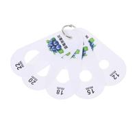 Gogogmee Règle de Mesure pour Fruits Bleuets et Cerises de Diamètre Polyvalent Outil Pratique pour Évaluation Précise des Baies