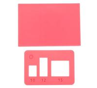 Gogogmee Rouleau à Perles pour Pâte Polymère 10-12-15 MM Moule Sphérique DIY en Plastique Solide Rose Outil de Positionnement et Perforation pour Loisirs Créatifs et Bijoux Faits Main