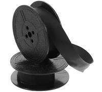 Gogogmee Ruban Encreur Noir Mono pour Machine à Écrire Mécanique, Compatible Héros Longkong, Nylon Solide, Installation Facile, Fournitures de Bureau Professionnelles, Bobine Double Usage