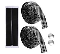 Gogogmee Ruban Guidon Vélo Antidérapant et Absorbant les Chocs Bande de Guidoline Élastique pour Vélo de Route et Vtt Protection Confortable pour Longues Distances