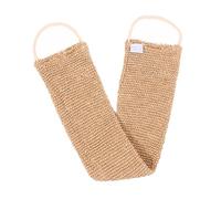 Gogogmee Sangle Exfoliante Corps Naturelle Jute Ramie Brosse Dos Légère Pour Bain Et Douche Usage Quotidien Et Voyage Nettoyage Peau Et Gommage