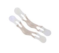 Gogogmee Sangle Professionnelle en Silicone pour Lifting Visage en Forme de V, Bande Amincissante et Lavable pour Maintenir le Menton, pour Dormir et Lire