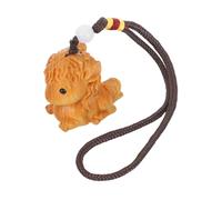 Gogogmee Sculpture Cheval Miniature Bois Statuette Animal Décorative Petite Figuine de Cheval pour Bureau Pendentif Collectionnable