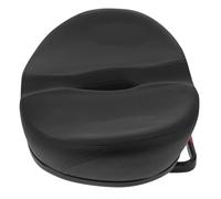 Gogogmee Selle de Vélo sans Bec Creuse Ergonomique 22X33X9 CM Noire Coussin de Selle Confort pour VTT et Vélo de Fitness Coussin Arrière Respirant et Ville