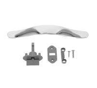 Gogogmee Serrure de Poignée et Loquet pour Porte de Cabinet de Caravane Ensemble pour Portes Armoire de Camping-Car Bateau et Remorque de Voyage Installation Facile et Résistance Aux