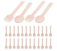 Gogogmee Set de Couverts Mini pour Desserts et Fourchettes Élégantes Ustensiles pour Gâteaux Salades Yaourts et Mariages