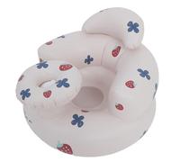 Gogogmee Siège Garçon Fille Gonflable Portable Mois avec Pompe Intégrée Chaise Sol Antidérapante pour Garçon et Fille Support Stable et pour Sorties Plage