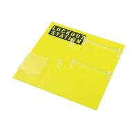 Gogogmee Station de Cadenas Murale Industrielle Panneau de Sécurité de Verrouillage, Kit de Sécurité pour Serrure, Boîte à Serrure Robuste pour Gestion D’Équipement de Consignation, Usage