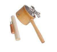 Gogogmee Support de Moxibustion en Matière Naturelle avec Support à Main Outil de Massage pour Fixation de Bâtons de Moxa Accessoire Pratique pour Thérapie Traditionnelle
