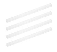 Gogogmee Support De Rangement pour Mahjong Chinois Mini en Plastique 318x18x10mm, Porte-tuiles en u Portable pour Joueurs Débutants, Pratique pour Voyage Et Maison, Lot De 4 Pièces