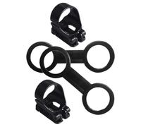 Gogogmee Support de Tuba de Plongée 4 Pièces en Silicone Accessoires de Plongée Clips Souples Supports de Maintien Compacts Universels Snorkeling et Apnée