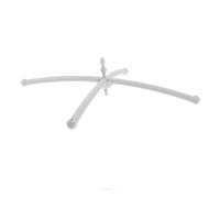 Gogogmee Support Mobile pour Berceau Bébé de Croix, Bras Mobile Suspendu Compatible Clochette Musicale, Accessoire de Décoration Sécurisée pour Chambre Garçon et Filles, 1 Pièce