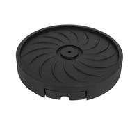 Gogogmee Support Pot de Fleurs Rond avec roulettes Plateau Mobile Plastique Renforcé pour Plantes Lourdes Bac de Récupération Eau Intégré Caddy Stable Antidérapant pour Intérieur et