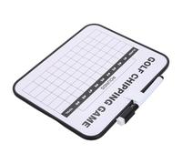 Gogogmee Tableau de Score de Golf Effaçable Double Face, Carnet de Score Portable Léger en Plastique, Outil de Notation Précis pour Parties Amicales et Tournois, Accessoire Golf Pratique