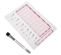 Gogogmee Tableau Rappel Ménage Magnétique pour Garçon Fille Tableau Corvées Pratique et Effaçable Chart de Comportement Scolaire Autonome Outil DIY pour Routine et Auto-discipline