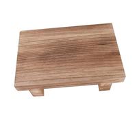 Gogogmee Tabouret Bois Multifonction pour Chambre et Salle de Bain Ergonomique Stable et Léger Tabouret Polyvalent pour Usage Domestique