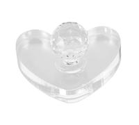 Gogogmee Tampon à Blush Cœur pour Fard à Paupières Outil de Pressage Précis Accessoire Maquillage Polyvalent pour Poudre Compacte Usage Professionnel