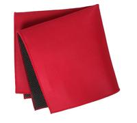 Gogogmee Tapis de Mahjong Carré 70X70 CM Rouge Épais Antidérapant et Antibruit pour Table de Jeu Nappe Portable Isolante Phonique pour Parties Silencieuses et Loisirs à Domicile