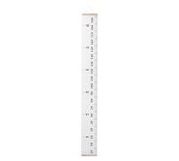 Gogogmee Toise de Croissance Décorative à Suspendre Mur Style Nordique Noir et Blanc pour Chambre d'Garçon et Filles Format Classique Matériau Résistant Accessoire Mural Pratique
