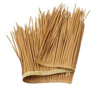 Gogogmee Toiture Herbe Synthétique Résistante Au Vent et Aux Intempéries Décor de Chaume Artificiel Réaliste pour Jardin Patio et Kiosque Isolant Thermique Hiver été Panneau Décoratif