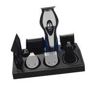 Gogogmee Tondeuse Rasoir Multifonction USB 1 Kit Rechargeable avec Épilateur Nez Acier Inoxydable Portable pour Hommes Entretien Visage Barbe Voyage