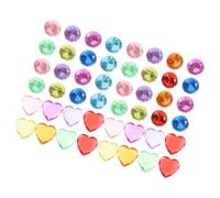 Gogogmee Trésor Pirate Gemmes Plastique Colorées pour Garçon Fille Chasse Au Trésor Anniversaire