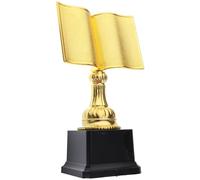 Gogogmee Trophée de Récompense Créatif en Plastique Solide, Trophée du Gagnant pour Défi de Lecture Élève, Prix de Lecture pour Événements Scolaires