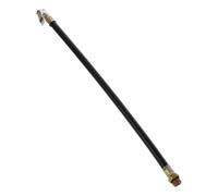 Gogogmee Tuyau de Gonflage Noir pour Pompe à Air Portable avec Embout Rapide, Accessoire Compresseur Air Compatible Pneus Voiture et Vélo, Rallonge Solide et Légère, Outil de Gonflage
