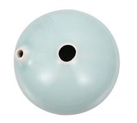 Gogogmee Water Dropper For Chinese Calligraphy Ceramic Ink Grinding Accessory For Painting And Office Supplies Half Round Design And Study Decoration