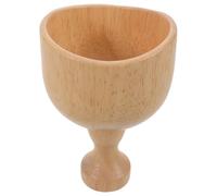 Gogogmee Wooden Gua Sha Massage Cup Tool With Ergonomic Handle Smooth Safe Wood Therapy For Facial Neck And Body Muscle Relief Lightweight Handheld Spa Massage For Daily Sculpting And