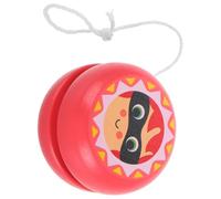 Gogogmee Yoyo en Bois Soldat pour Garçon et Filles Débutants, Yoyo Éducatif Rose 1 Pièce, Actif pour Développer la Motricité Fine, Adapté aux Jeux D’intérieur ’extérieur