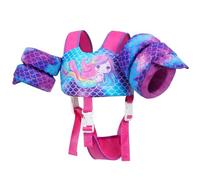 Gogokids Veste de Flottaison pour Enfants avec Brassards de Flottabilité, Combinaison Flottante d'aide à la Natation pour Tout-Petits avec Bretelles Réglables (11-30kg, 1-6 Ans) pour Piscine & Plage