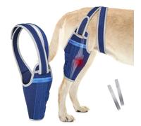 GoGoPaw Genouillère pour chien déchirée du LCA - Support réglable pour luxation de la rotule, des blessures ligamentaires, C t réduit la douleur pour chiens de petite, moyenne et grande taille