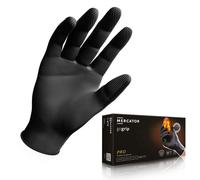 Gogrip+ Nitrile Gloves Powder-Free Latex Free Diamond Texture,Size: Xl-50 Pieces,Kolor:Gogrip Black