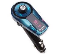 GOgroove FlexSMART X2 Mini Transmetteur FM Bluetooth voiture: kit main-libre - Lecture de la musique et chargeur USB