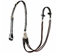 Gogue pour cheval boucles inox Daslö Marron Full