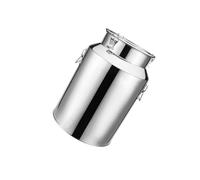 GoHaiDe Acier Inoxydable Bidon de Transport de Lait de Ferme - 5L/7L/9L/14L bidon de baratte à Lait Pot Seau à vin Baril Seau à Eau Huile réservoir à thé avec Couvercle scellé,5L