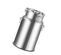 GoHaiDe Acier Inoxydable Seau De Transport De Lait Seau À Vin Pot Lait Peut pour Liquide Stockage Solide,9L